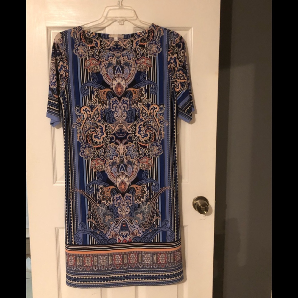 Dressbarn printed dress